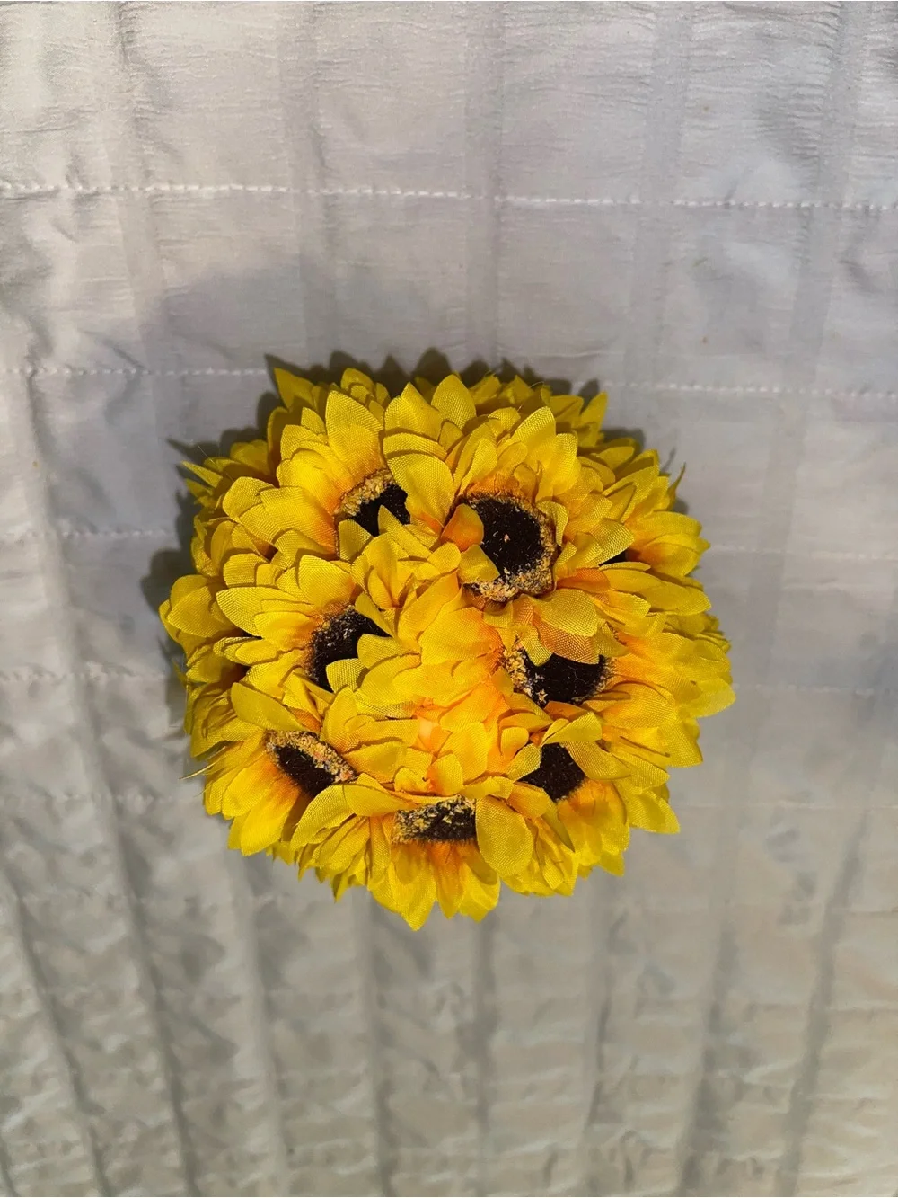Arket Yellow Sunflower Faux Floral Bowl Fillers (Set of 3)